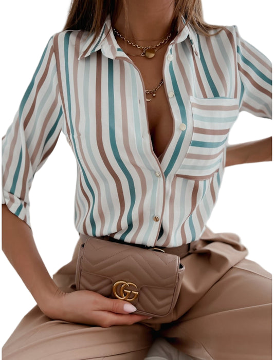 Striped Long Sleeve Shirt