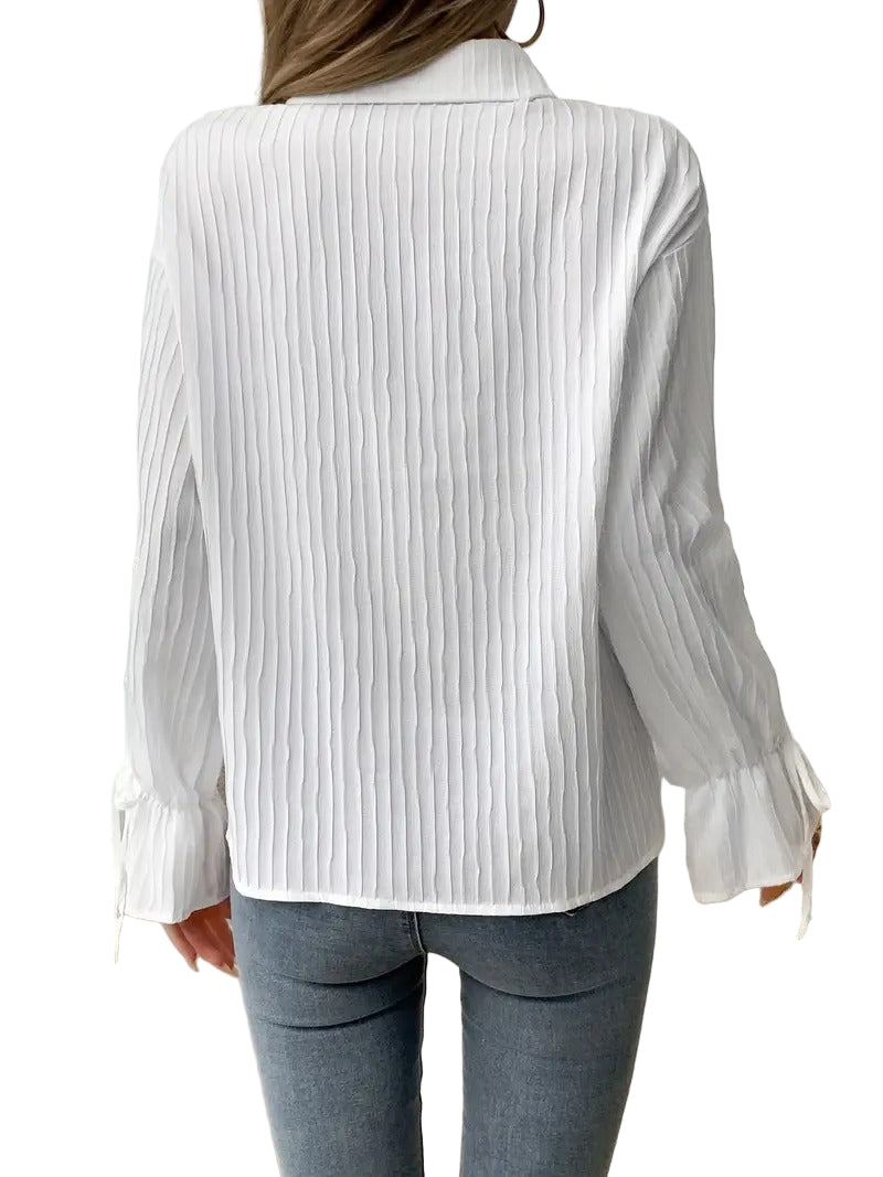 Elegant Loose Long Sleeve Shirt